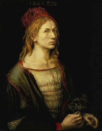 The earliest painted Self-Portrait (1493) by Albrecht Durer, Albrecht Durer